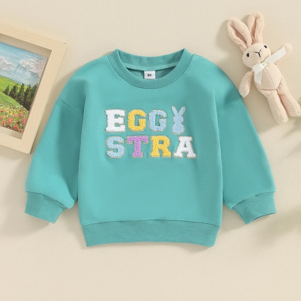 EGG-STRA Long Sleeve Easter Sweater