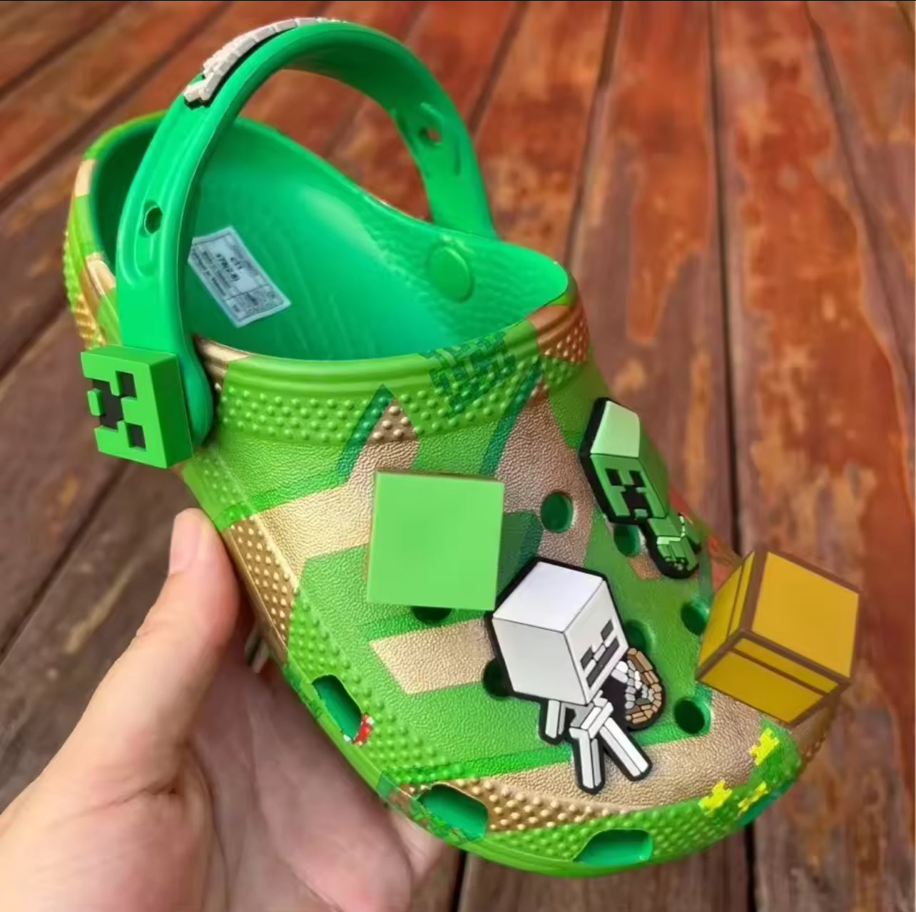 Children’s Minecraft Crocs